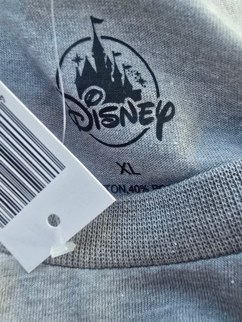Disney Parks Resorts NWT Retro Sticker Collage Tee. Short Sleeves Gray - Picture 6 of 10